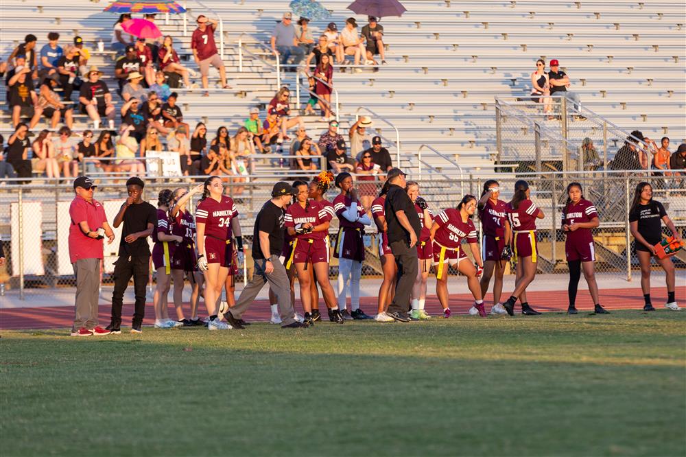 Flag Football Finals, Casteel v. Hamilton